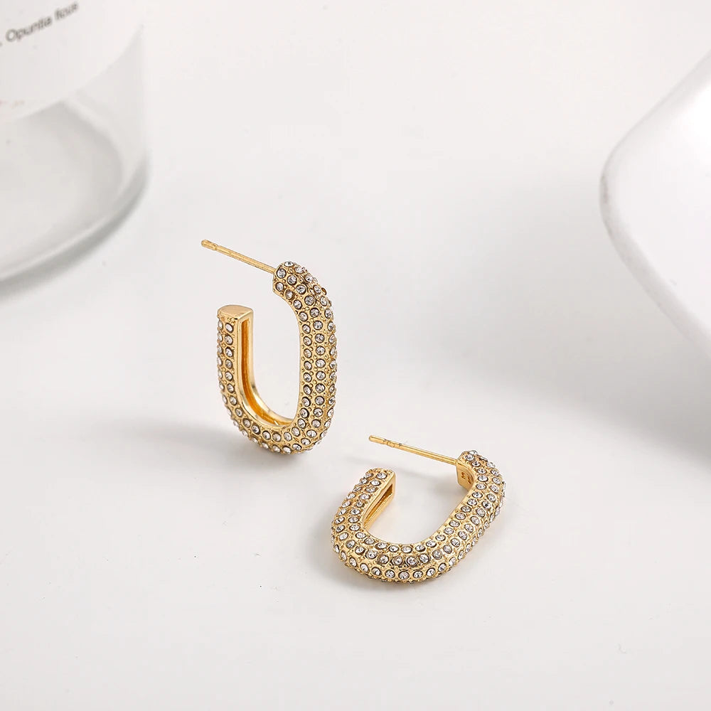Boucles d’oreilles brillance & éclat diamanté